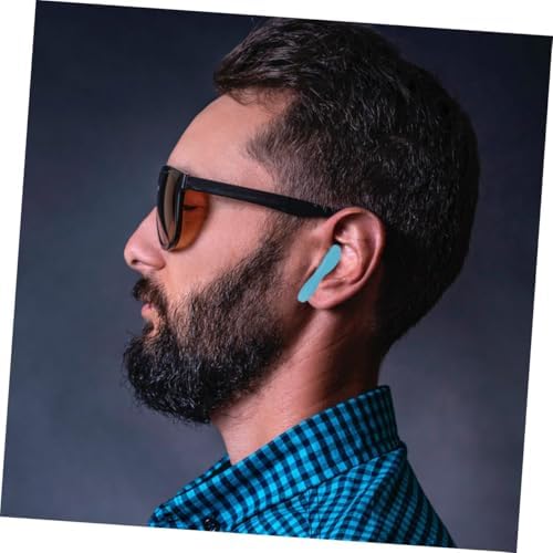 Waterproof Soundproof 2 Pairs Swimming Earbuds Noise Reduction Hearing Protection for Studying Bathing Sleep Blue
