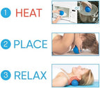 Dr. Cohen's acuball Heatable Deep Tissue Massage Ball - acuBall Trigger Point Massage Therapy for Myofascial and Stress Release and Exercise - Effective Back Massager Ball for Targeted Pain Relief