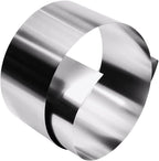 304 Stainless Steel Foil Roll, 0.1mm x 100mm x 1M, Metal Strip Sheet for Industry Machinery Electronic Equipment Hardware, Silver