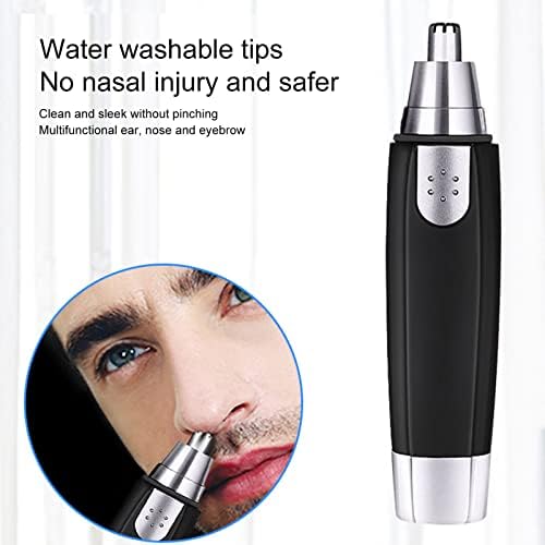 ANGGREK Nose Hair Trimmer, Electric Nose Hair Remover, Multi-Functional for Men Women, Unisex-Adults
