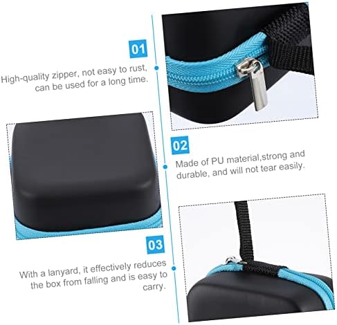 Essential Oil Storage Bag Portable Organizer Pouch for Travel Size Bottles Compact Essential Oil Carrying Case with Protective Pu Material