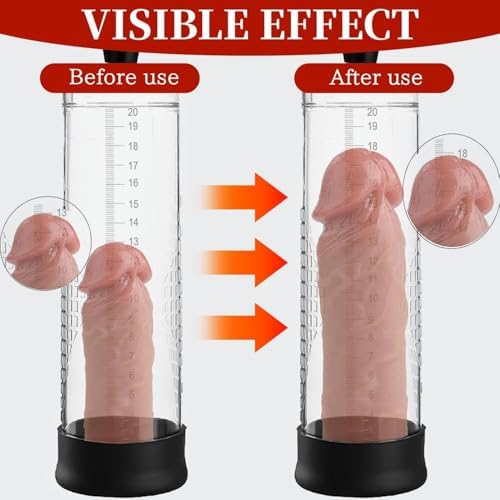 Male Bigger Growth Pump Vacuum Penisen Largement Tool Men with Strong Suction Men's Extended Water Pump Adjustable Man's Home Performance Set Training Tools Trainer Y0U-1