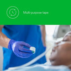 3M™ Micropore™ S Surgical Tape, 2770-1, 1 inch x 5.5 yard (2.5 cm x 5 m), 12 Roll/Carton, 10 Carton/Case