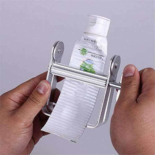 Metal Toothpaste Squeezer Roller, Oil Paint Extruder, Metal Toothpaste Tube Squeezer, Oil Paint Hair Color Dye Cosmetics Tube Wringer for Artist, Hair Salon, Painter and More