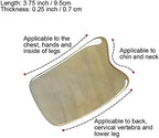 Gua Sha Tool for Body, Natural Buffalo Horn Guasha Board for Spa, Hand-Made Scraping Massage Facial Tool for Skin Care