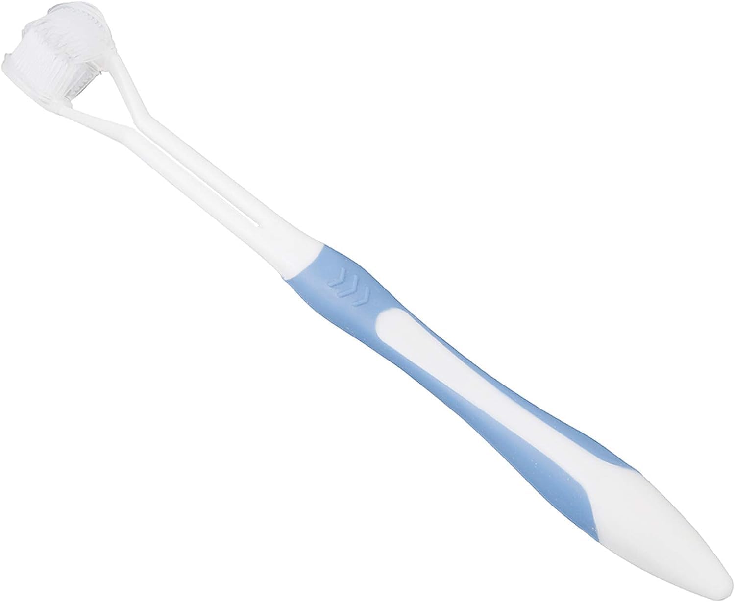 Jowxsx 3 Sided Blue Toothbrushs Adult Manual Toothbrushes Soft Bristle Tooth Brush for Adult Manual Toothbrushes