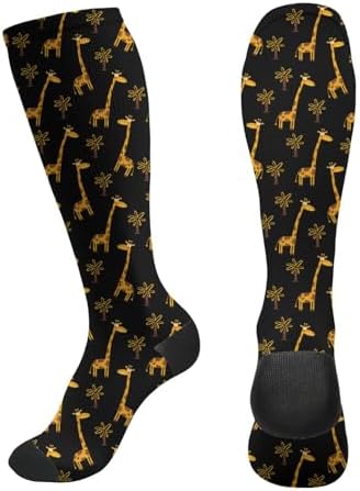 Computer Nerd Circuit Board CPU Socks For Women & Men Support Circulation For Nurse, Travel, Flight