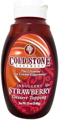 COLD STONE DESSERT TOPPER STRAWBERRY