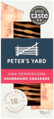 PETERS YARD Pink Peppercorn Swedish Crispbread, 90 GR