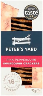 PETERS YARD Pink Peppercorn Swedish Crispbread, 90 GR