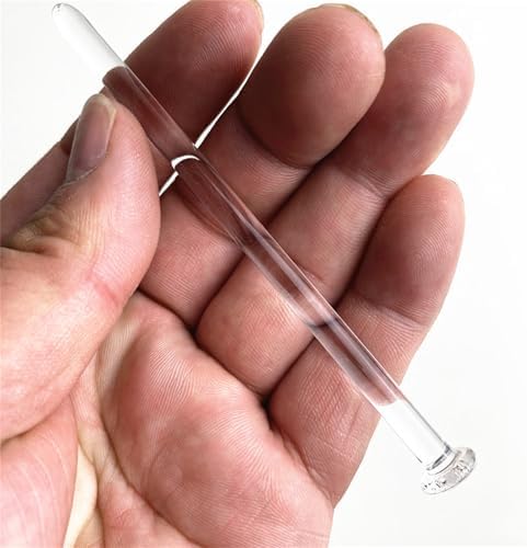 8PCS Male Urethra Stimulation Smooth Glass Urethra Plug Kit Transparent Urethra Sound Massage Stick Female G Spot Glass Stick