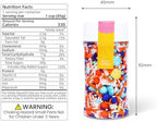 Dog Paw & Dog Bone Birthday Themed Sprinkles - 3oz, Sprinkles for Cupcakes Decorating, Dog Paw Cake Decorations, Orange and Blue Sprinkle Mix for Decorating Cakes, Cookies, Cupcakes, Treats and Candy