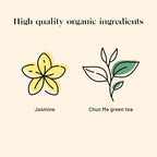 Kusmi Tea - Jasmine Green Tea - Organic Blend with Jasmine - Loose Leaf - Tin Box of 3.1 oz - Quantity for about 50 cups