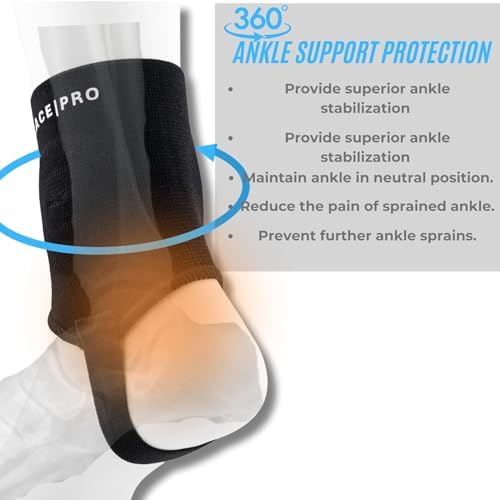Ankle Guards for Soccer - Ankle Support for Soccer & Football - Flexible Ankle Guards for Athletes - Soccer Ankle Protector - Unisex Ankle Pads for Protection & Support