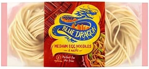 Blue Dragon Medium Egg Noodles Nests (300g) - Pack of 2