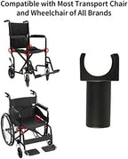 Replacement of The Wheelchair Seat Rail Guide, Steel Standard Wheelchairs and Transport Chairs Common Parts, Wheelchair Supplier Fits 7/8 Inch Tubing-2 Pair