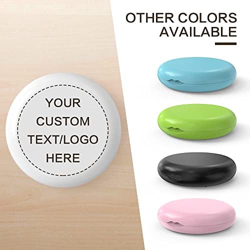 Aligner and Retainer Case, 50PCS Custom Personalized Logo Orthodontic Aligner Retainer Case Customized Mouthguard Protective Box with Any Image Logos and Text for Gift Business Logo