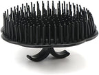 Mens Shampoo Brush, 5pcs Scalp Massage Brushes, Massage Hair Brush Floriated Shower Comb for Deep Cleaning Hair Men's Hand Brush Plastic Growth Beard Brush Pet Round Palm Brush
