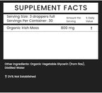 Organic Irish Moss - 2 oz in Glass Bottle - Khroma Herbal Products - Organic Sea Moss