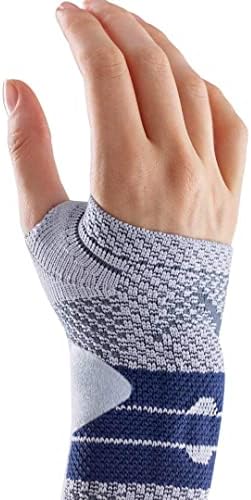 Bauerfeind - ManuTrain - Wrist Support - Relieves Strain and Stabilized During Movement - Left Wrist - Size 3 - Color Black