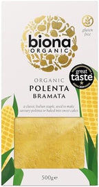 Biona Organic Polenta Bramata 500g - Pack of 6