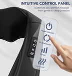 Neck Massager for Pain Relief Deep Tissue with Heat - Shiatsu Back and Shoulder Massage, Mothers Day Gifts for Mom Wife Women Her, Dad Men Him, Christmas, Fathers Day, Plug-in Use for Home Office Car