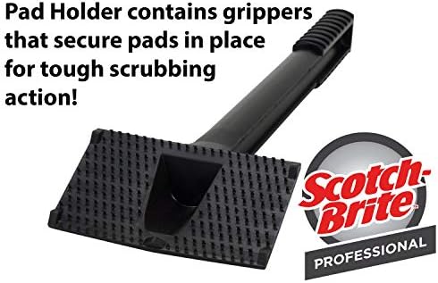 3M Scotch-Brite Multi-Purpose Pad Holder 405-R, 4.7 in x 2.8 in x 16 in, 1/Case