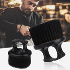 FOMIYES 3pcs Beard Brush for Men, Neck Face Duster Brush Mustache Grooming Tool for Men's Hairdressing Salon Home Barber Shop