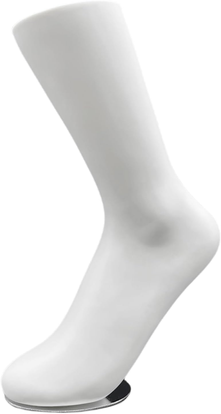 Plastic Women Female Foot Model,Sock Mannequin Foot Display for Retail Socks Foot Ankle Jewelry Display (1)