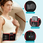 F&G Cordless Heating Massage Belt,Heating Pad for Back with 3 Heat 5 Vibration,10,000mAh Battery,Relieve Back Pain and Cramps,Portable Lower Back Massager,Gifts for Women Men Mom Dad