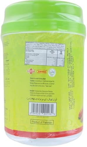 Ahmed food mixed pickle in oil, Brown