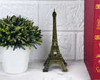 DS. DISTINCTIVE STYLE Eiffel Tower Model Eiffel Tower Metallic Statue Eiffel Tower Figurine for Souvenirs, Bronze (6inch)