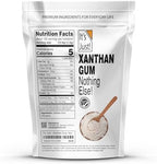 It's Just - Xanthan Gum, 8oz, Batch Tested Gluten Free, Keto Baking, Non-GMO, Thickener for Sauces, Soups, Dressings, Packaged in USA