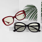 Eyekepper 4-Pack Reading Glasses Blue Light Blocking Oversized Computer Glasses Readers Women +1.0