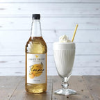 Sweetbird Banana Flavored Syrup – 1 Liter (Vegan, GMO Free, All Natural)
