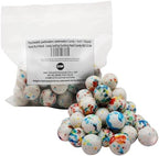 Psychedelic Jawbreakers Candy 1 Inch 1 Pound Hard As A Rock - Long Lasting Sucking Hard Candy-NO GUM-Approximately 32 Pieces