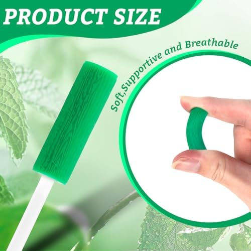 Retainer Aligner Chewies - Orthodontic Chewies Trays,Aligner Mints Scented Trays Seater for Teeth Aligner,Personal Orthodontic Supplies,12 Packs,Green