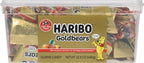 HARIBO Goldbears, Gummi Candy, 22.8 oz Tub (108 Packs) Assorted Flavors