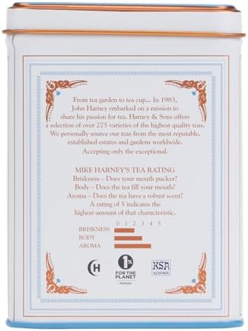 Harney & Sons Earl Grey Supreme, Black Tea, 20 Sachets
