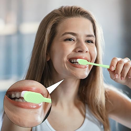 80 Pcs 7" 4 Colors Extra Soft Toothbrush Bulk 20, 000 Soft Bristle Toothbrush Compact Micro Nano Toothbrushes Manual Comfort Toothbrush for Braces Sensitive Teeth Recession
