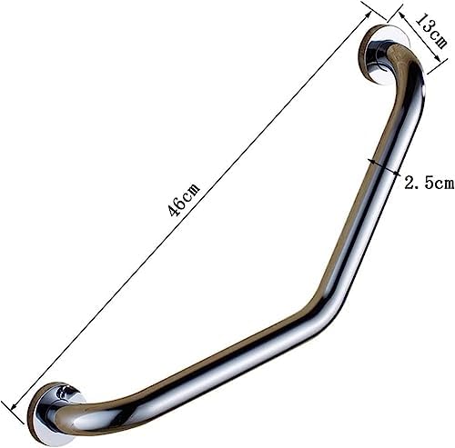 Grab Bars All-Copper Bathroom Handrails Bathtub Handrails Bathroom Elderly Disabled Skid Armrests Shower handrail,