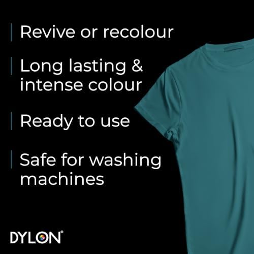 Dylon Washing Machine Fabric Dye Pod for Clothes & Soft Furnishings, 350g – Emerald Green