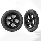 12 Inch Electric Wheelchair Replacement Wheels Accessories, Wheelchair Rear Wheels, Solid Tire, Suitable for Electric Wheelchairs