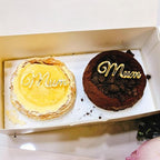 35pcs of Mom/Mum/Mama Cake Charm,Mother's Day Cake Toppers,Mirror Acrylic Cupcake Topper for Happy Birthday Mother's day Cake Party Decoration (2'', Gold Mirror)