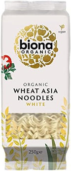 Biona Organic Wheat Asia Noodles White 250g