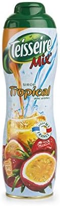 Teisseire French Syrup Tropical (Passion Fruit) 600ml (20.3fl.oz) (2 PACK)
