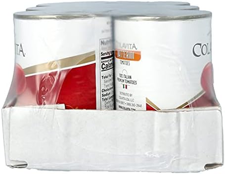 Colavita Canned Tomatoes - Datterini, 14.1oz Can (Pack of 6)