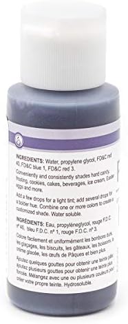 LorAnn Purple Liquid Food Coloring, 1 Ounce Bottle