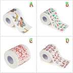 Christmas Toilet Tissues, Christmas Toilet Roll Paper, Home Santa Claus Bath Toilet Roll Paper Christmas Supplies Xmas Decor Tissue Xmas Supplies
