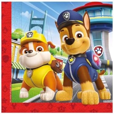 Paw Patrol Rescue Heroes Towels Pack of 20